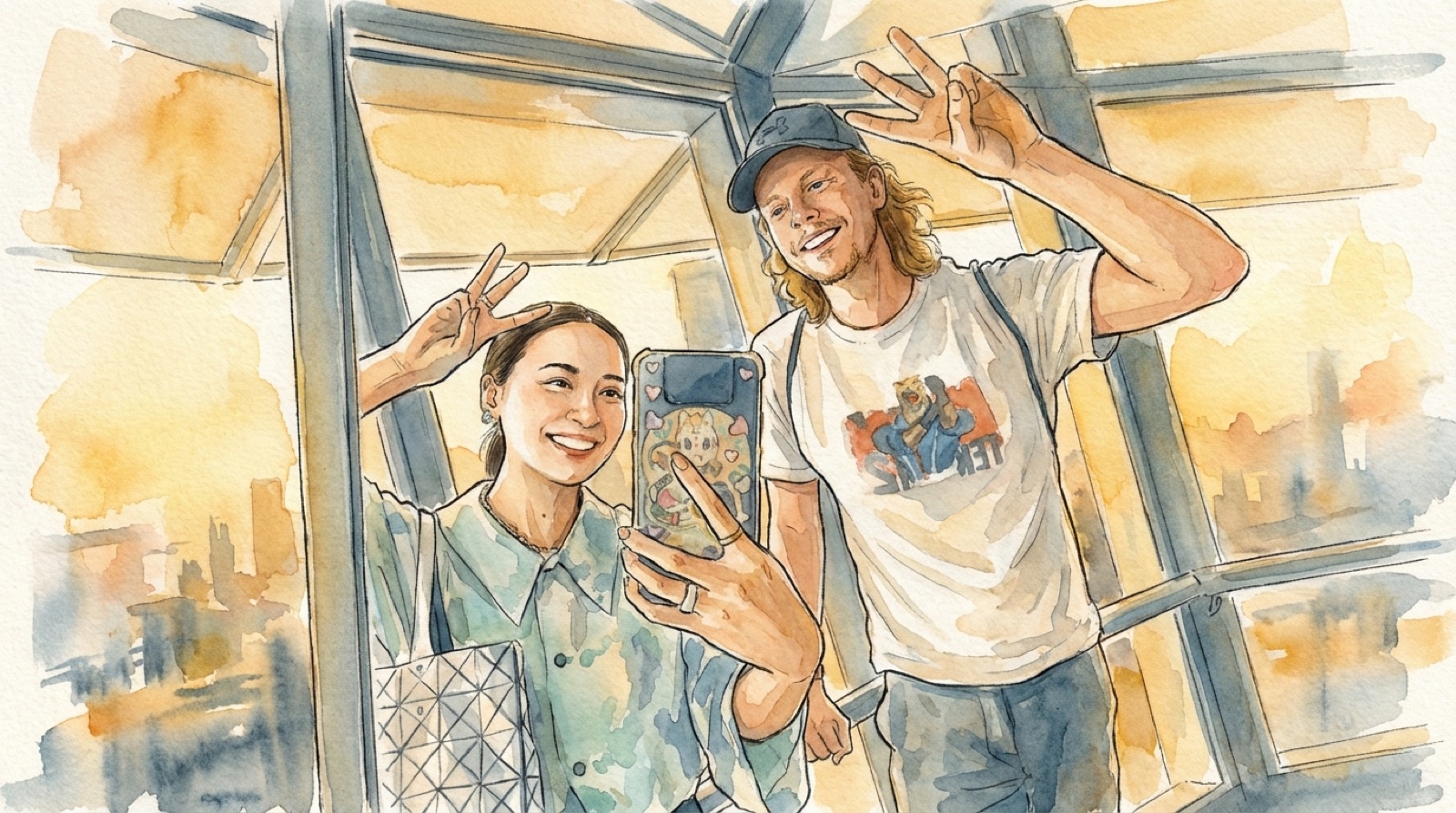 People met along the way